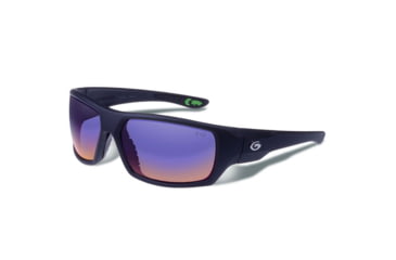 Image of Gargoyles Wrath Sunglasses w/ Matte Black Frame, Smoke w/Plasma Mirror Lens GAR10700040