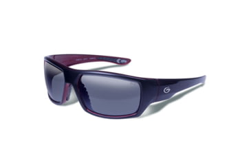 Image of Gargoyles Wrath Sunglasses w/ Matte Black Frame, Smoke Polarized w/Silver Mirror Lens GAR10700170