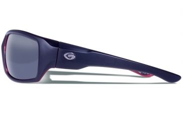 Image of Gargoyles WRATH Sunglasses, Matte Black Frame, Smoke Polarized with Silver Mirror Lens, Polarized, 10700215.QTM
