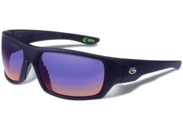 Image of Gargoyles WRATH Sunglasses, Matte Black Frame, Smoke with Plasma Mirror Lens, 10700214.QTM