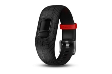 Image of Garmin Accessory Bands, Vivofit jr2, Adjustable, Spider-Man, Black 010-12666-18