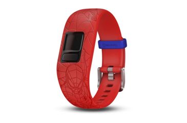 Image of Garmin Accessory Bands, Vivofit jr2, Adjustable, Spider-Man, Red 010-12666-17