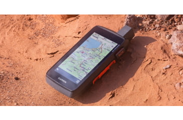 Image of Garmin Alpha 200 Plus Dog Tracking and Training Handheld GPS, Black/Orange, 010-04014-00