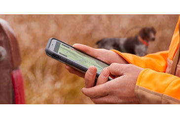 Image of Garmin Alpha 200 Plus Dog Tracking and Training Handheld GPS, Black/Orange, 010-04014-00