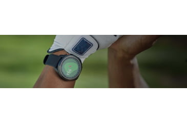 Image of Garmin Approach S42 GPS Smartwatch, Carbon Gray with Black Band, 010-02572-10