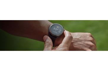 Image of Garmin Approach S42 GPS Smartwatch, Carbon Gray with Black Band, 010-02572-10