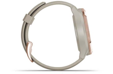Image of Garmin Approach S42 GPS Smartwatch, Rose Gold with Light Sand Band, 010-02572-12