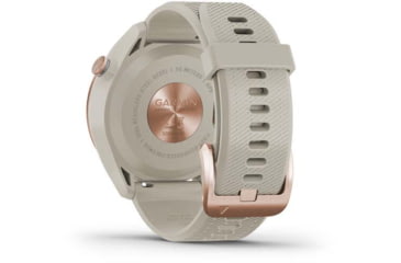 Image of Garmin Approach S42 GPS Smartwatch, Rose Gold with Light Sand Band, 010-02572-12