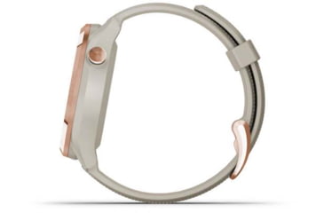 Image of Garmin Approach S42 GPS Smartwatch, Rose Gold with Light Sand Band, 010-02572-12