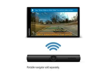 Image of Garmin BC 40 Wireless Backup Camera w/ License Plate Mount, Black, 010-01866-00