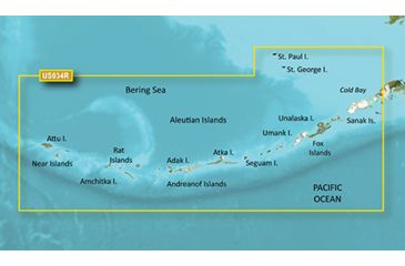 Image of Garmin BlueChart g2 Vision - Aleutian Islands JUL 08 (US034R) SD Card 010-C0735-00