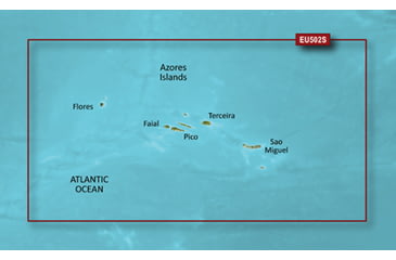 Image of Garmin BlueChart g2 Vision - Azores Islands JUL 08 (EU502S) SD Card 010-C0846-00