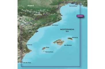 Image of Garmin BlueChart g2 Vision - Barcelona and Valencia JUL 08 (EU454S) SD Card 010-C0798-00