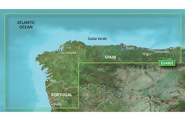 Image of Garmin BlueChart g2 Vision - Galicia and Asturias JUL 08 (EU486S) SD Card 010-C0830-00