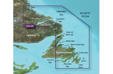 Image of Garmin BlueChart g2 Vision - Labrador Coast JUL 08 (CA013R) SD Card 010-C0698-00
