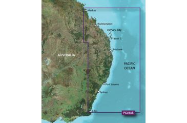 Image of Garmin BlueChart g2 Vision - Mackay to Twofold Bay JUL 08 (PC414S) SD Card 010-C0872-00