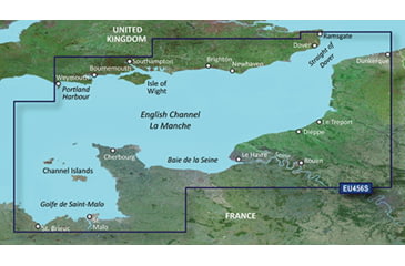 Image of Garmin BlueChart g2 Vision - The Solent and Channel Islands JUL 08 (EU456S) SD Card 010-C0800-00