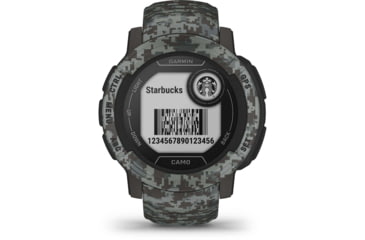 Image of Garmin Camo Edition Instinct 2 Watches, Graphite Camo, 010-02626-13