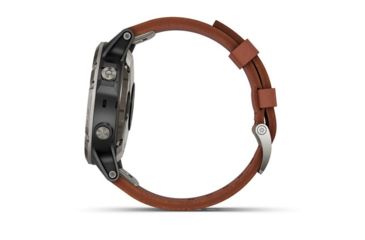 Image of Garmin D2 Delta, Sapphire, GPS Watch, Leather, NA, Black/Brown 010-01988-30