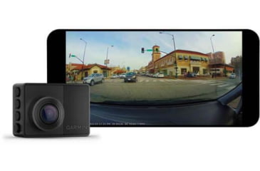 Image of Garmin Dash Cam 67W, 1440P, 180 Degrees, Black, 010-02505-05
