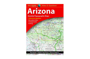 Image of Garmin Delorme Arizona Atlas &amp; Gazetteer Paper Map 010-12788-00