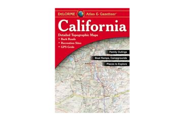 Image of Garmin Delorme California Atlas &amp; Gazetteer Paper Map AA-007983-000