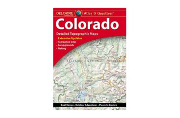 Image of Garmin Delorme Colorado Atlas &amp; Gazetteer Paper Map 010-12822-00