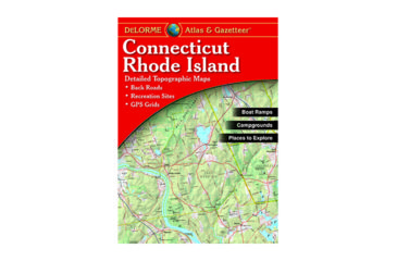 Image of Garmin Delorme Conn/RI Atlas &amp; Gazetteer Paper Map AA-001641-000