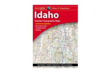 Image of Garmin Delorme Idaho Atlas &amp; Gazetteer Paper Map 010-12806-00