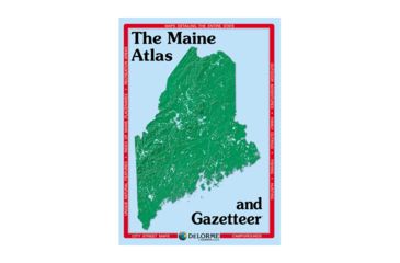 Image of Garmin Delorme Maine Atlas &amp; Gazetteer Paper Map 010-12823-00