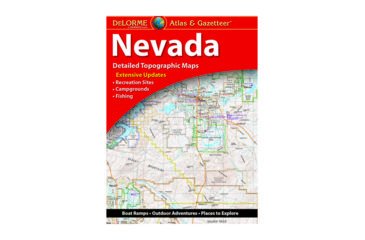Image of Garmin Delorme Nevada Atlas &amp; Gazetteer Paper Map 010-12704-00