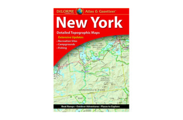Image of Garmin Delorme New York Atlas &amp; Gazetteer Paper Map 010-12767-00