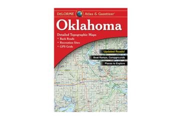 Image of Garmin Delorme Oklahoma Atlas &amp; Gazetteer Paper Map AA-008800-000