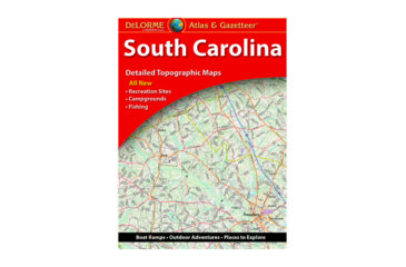 Image of Garmin Delorme South Carolina Atlas &amp; Gazetteer Paper Map 010-12693-00