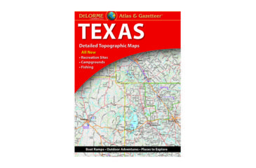 Image of Garmin Delorme Texas Atlas &amp; Gazetteer Paper Map 010-12649-00