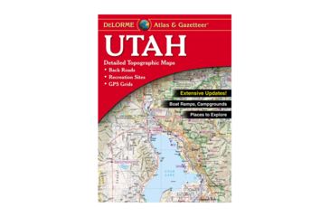 Image of Garmin Delorme Utah Atlas &amp; Gazetteer Paper Map AA-008864-000