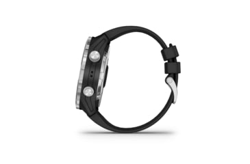 Image of Garmin Descent Mk2, Stainless Steel with Black Band, Stainless/Black, 010-02132-00