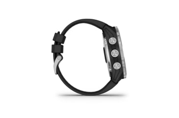 Image of Garmin Descent Mk2, Stainless Steel with Black Band, Stainless/Black, 010-02132-00
