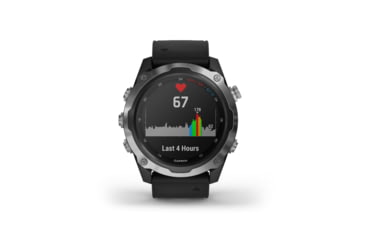 Image of Garmin Descent Mk2, Stainless Steel with Black Band, Stainless/Black, 010-02132-00