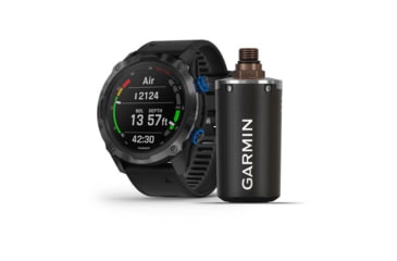 Image of Garmin Descent Mk2i Diving Watch w/ Descent T1 Bundle, Titanium Carbon Gray DLC with Black Band, 010-02132-03