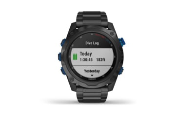 Image of Garmin Descent Mk2i Diving Watch w/ Descent T1 Bundle, Titanium Carbon Gray DLC with DLC Titanium Band, 010-02132-02