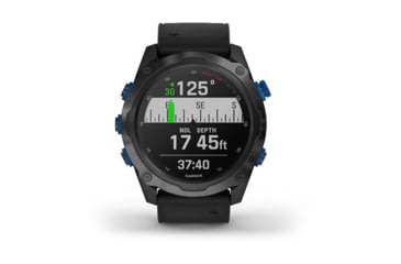 Image of Garmin Descent Mk2i, Titanium Carbon Gray DLC with Black Band, Carbon Gray/Black, 010-02132-01