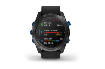 Image of Garmin Descent Mk2i, Titanium Carbon Gray DLC with Black Band, Carbon Gray/Black, 010-02132-01