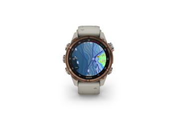 Image of Garmin Descent Mk3i 43 mm, Bronze PVD Titanium with French Gray Silicone Band, 010-02753-13