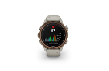 Image of Garmin Descent Mk3i 43 mm, Bronze PVD Titanium with French Gray Silicone Band, 010-02753-13