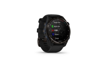 Image of Garmin Descent Mk3i 43 mm, Carbon Gray DLC Titanium with Black Silicone Band, 010-02753-10