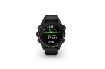 Image of Garmin Descent Mk3i 43 mm, Carbon Gray DLC Titanium with Black Silicone Band, 010-02753-10