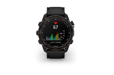 Image of Garmin Descent Mk3i 51 mm, Carbon Gray DLC Titanium with Black Silicone Band, 010-02752-10