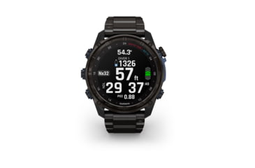 Image of Garmin Descent Mk3i 51 mm, Carbon Gray DLC Titanium with DLC Titanium Band, 010-02752-13