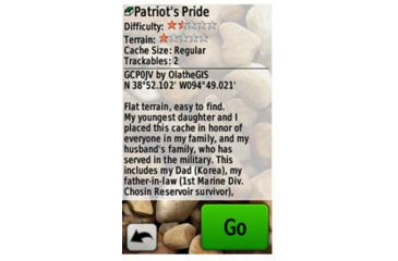 Image of 3-inch, color, touchscreen display